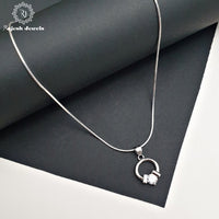 Glorious Cz Chain & Pendant