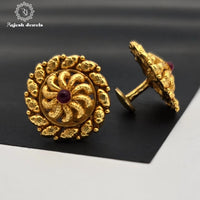 Appealing Silver Gold Plated Studs