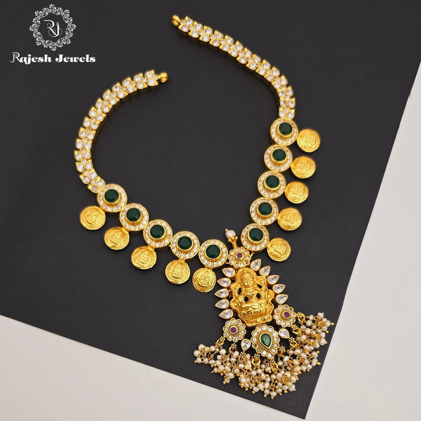 Fabulous Coined Gold Plated Neckpiece