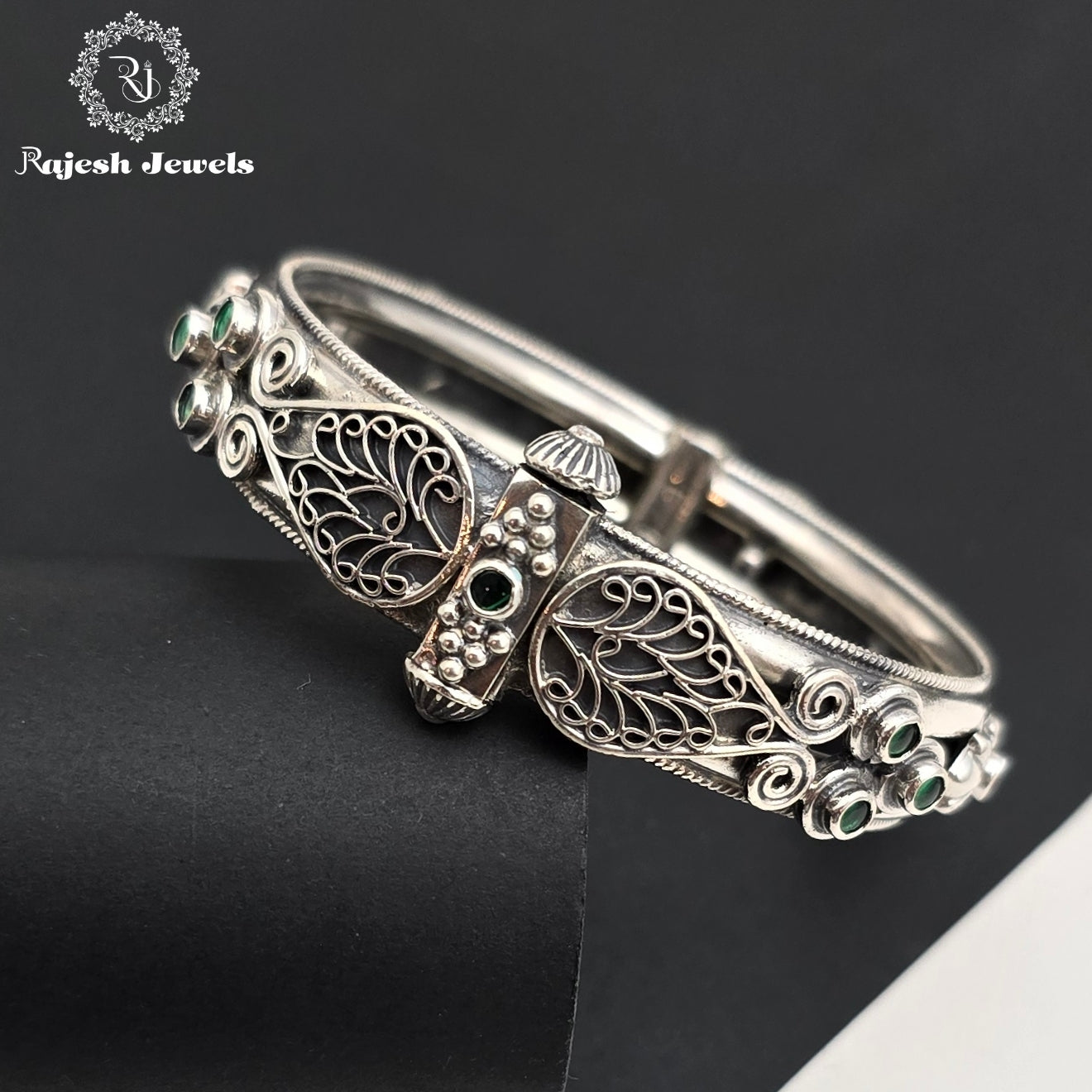 Fabulous Filigree Oxidised Kada