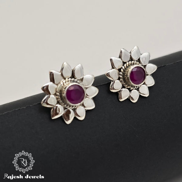 Sunflower Radiant Cutstone Studs