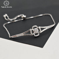 Sparkling Cz Adjustable Bracelet