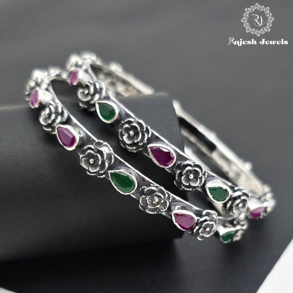 Mesmerizing Rose Cutstone Bangle (Size - 2.2)