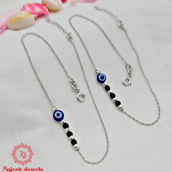 Remarkable Evil Eye Sleek Anklet