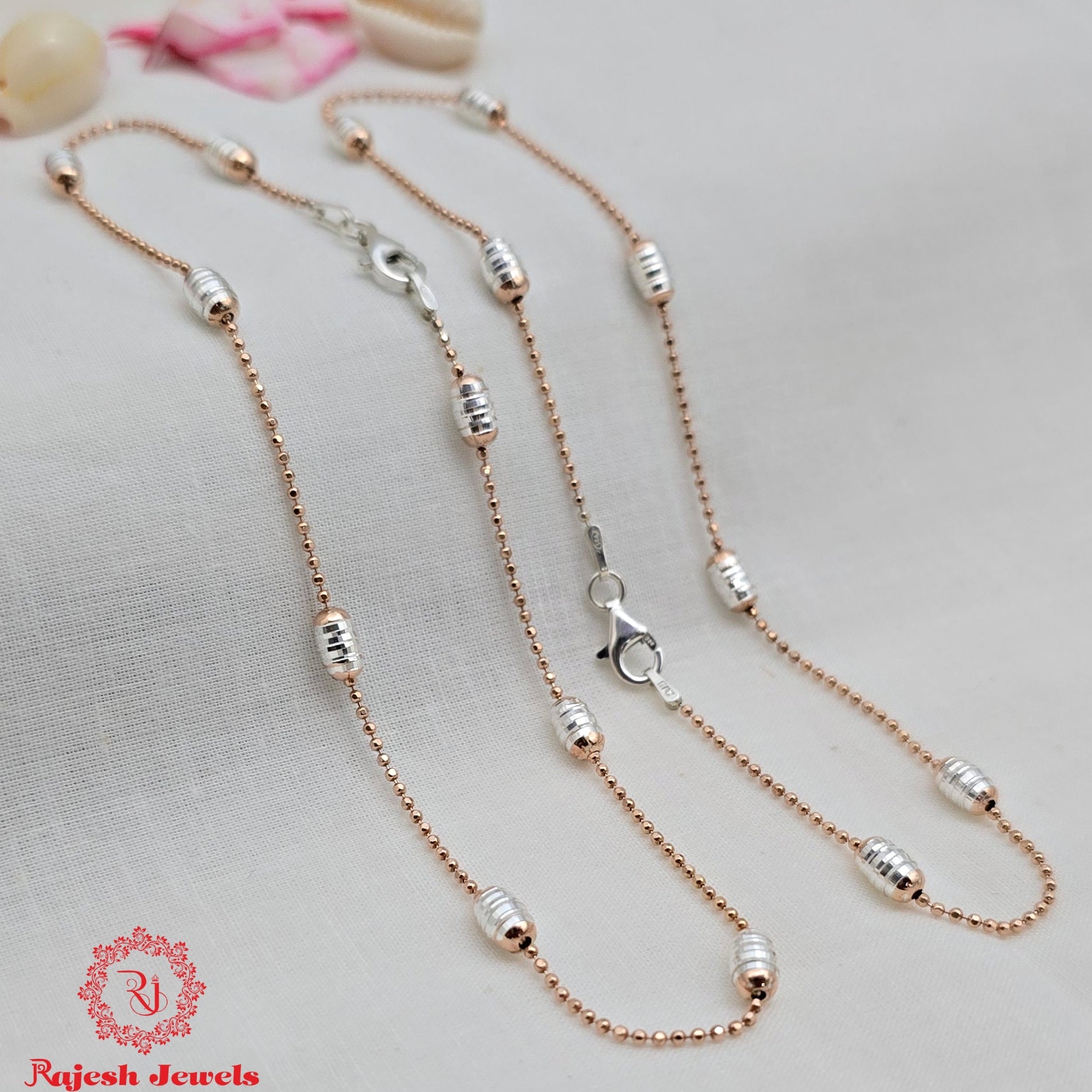 Unbelievable Sleek Rosegold Anklet