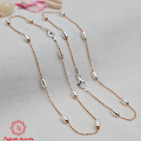 Unbelievable Sleek Rosegold Anklet