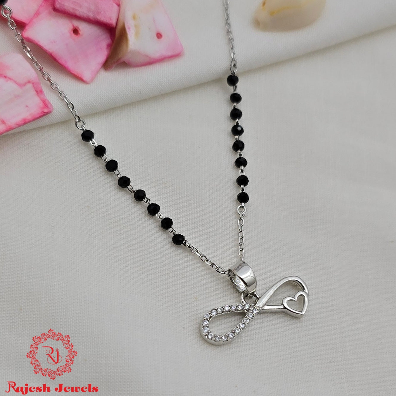 Enchanting Infinity Pendant Mangalsutra Chain
