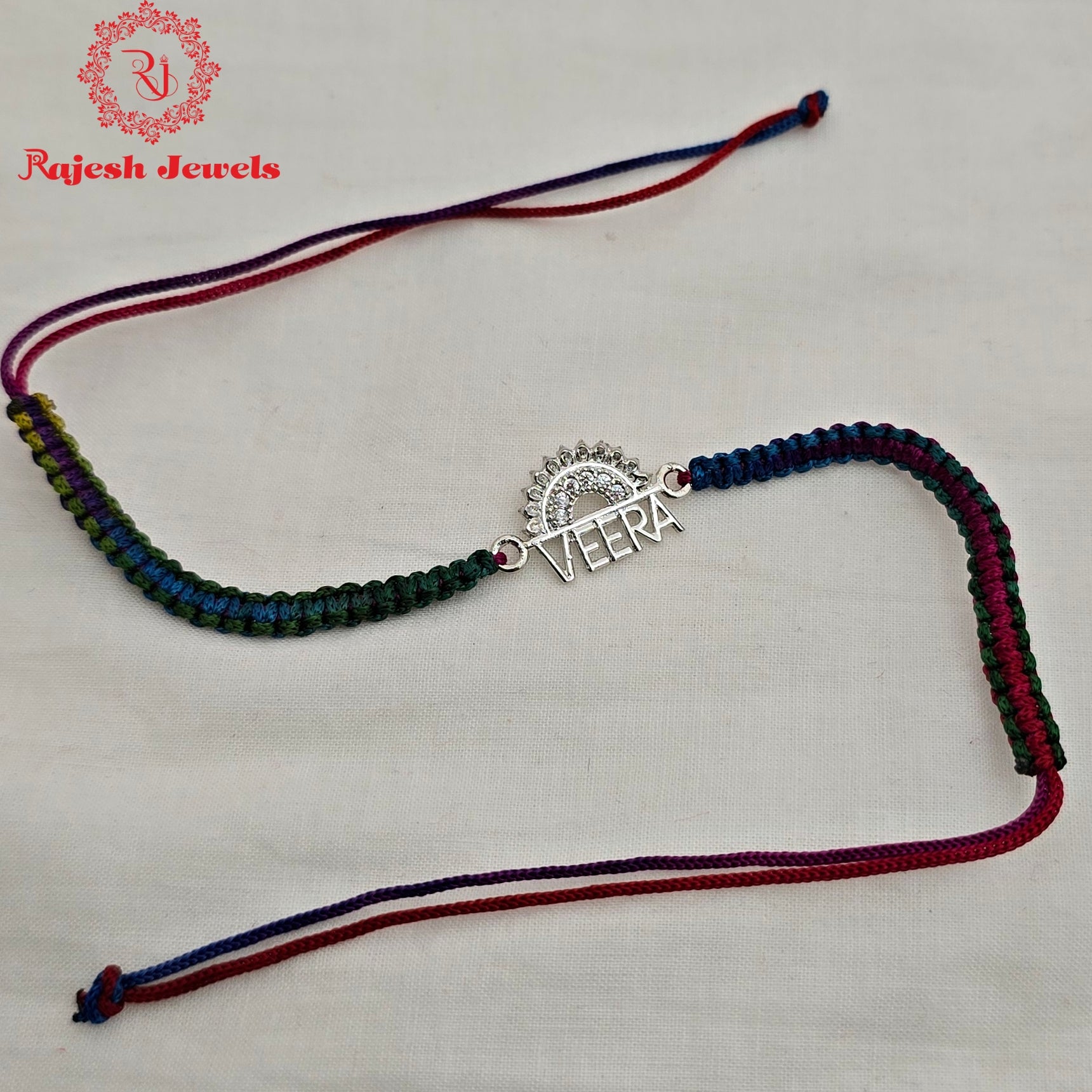 Veera Silver Rakhi