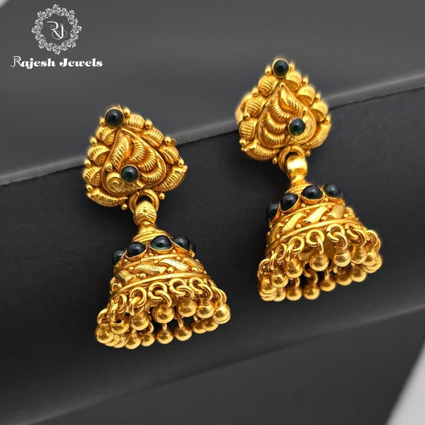 Graceful Gold Plated Jumka Earrings