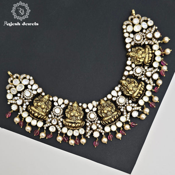 Mind Blowing Lakshmi Moissanite Necklace