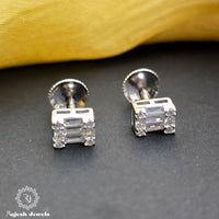 Cuboid Cubic Cz South Screw Studs