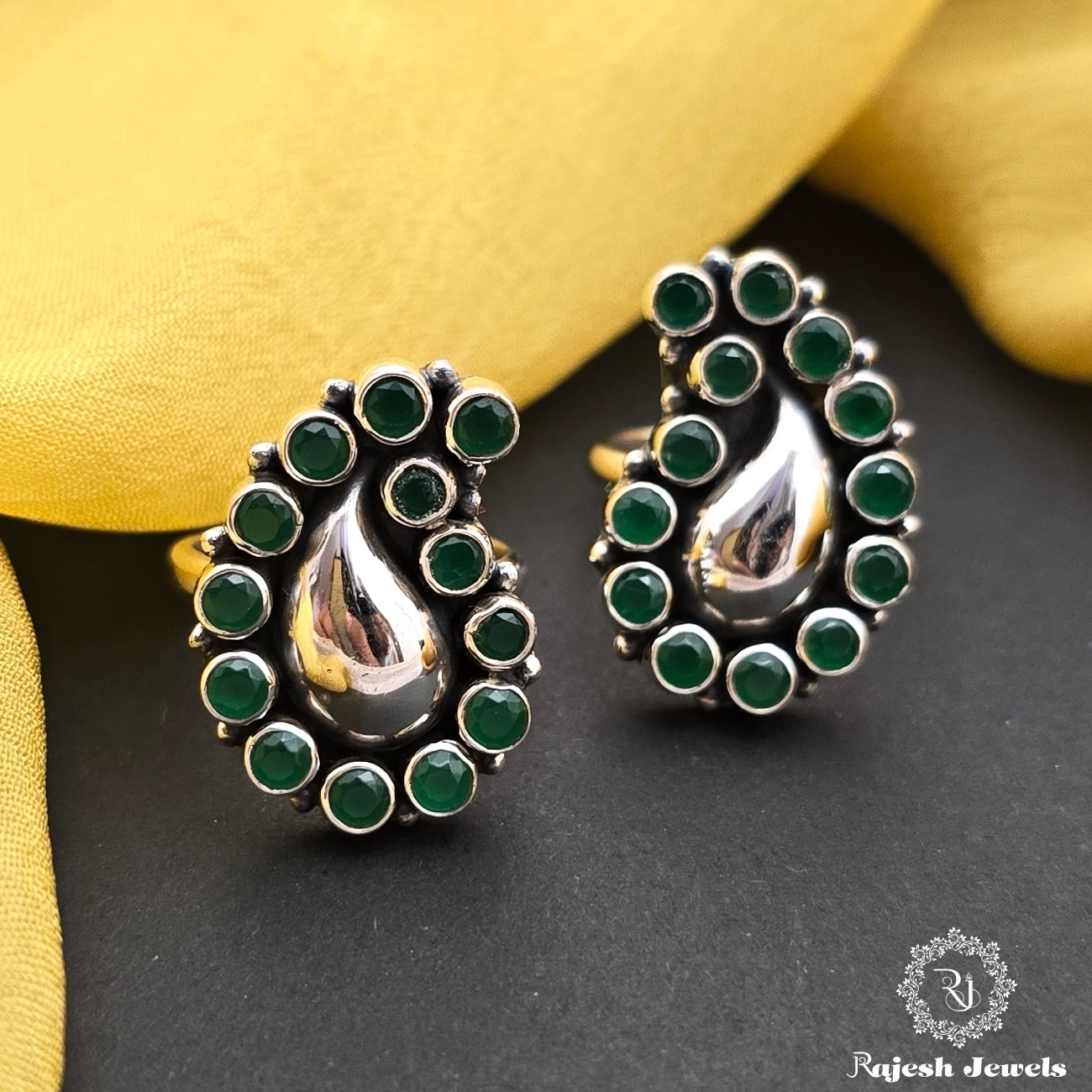 Magical Mango Oxidised Toerings