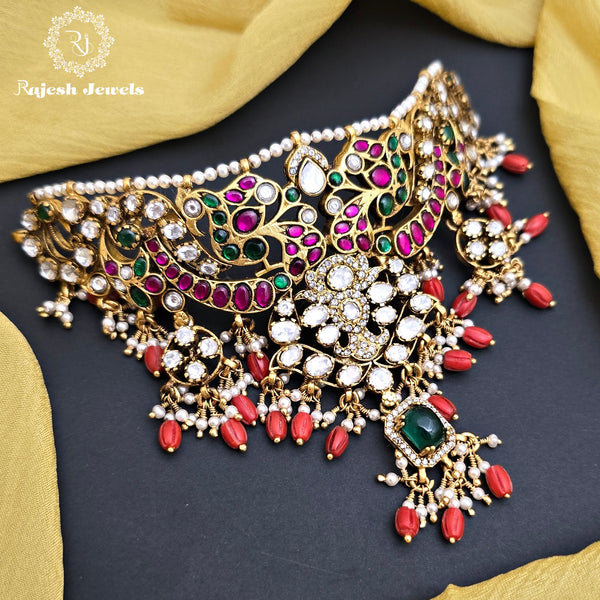 Stunning Moissanite & Kundan Choker