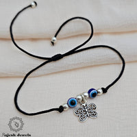 Butterfly Charm Evil Eye Nazariya Anklet