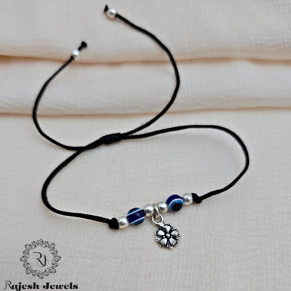 Floral Evil Eye Nazariya Anklet