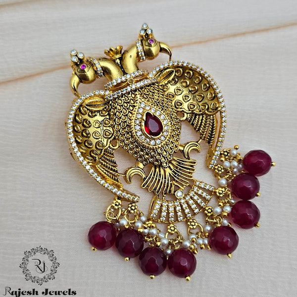 Lavish Gandaberunda Gold Plated Pendant