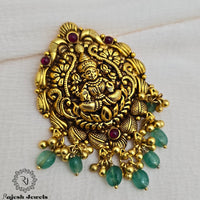 Graceful Lakshmi Gold Plated Pendent