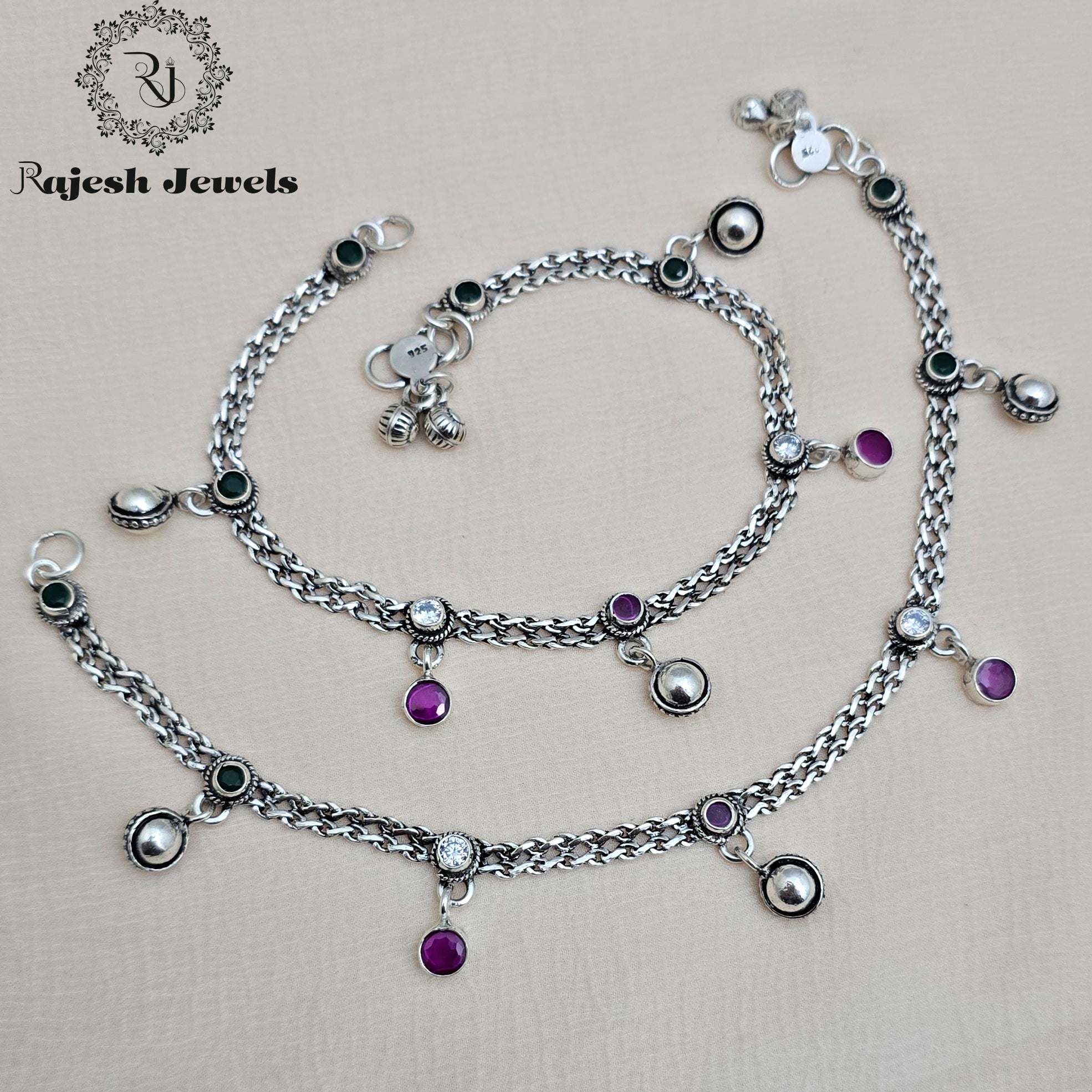 Fabulous Cutstone Drop Anklet