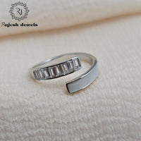 Delighted Cubic Zircon Finger Ring