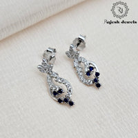 Superlative Cz Hanging Earrings