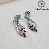 Appealing Cz Hanging Earrings