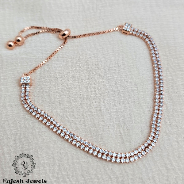 Fascinating Rosegold Adjustable Bracelet