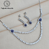 Appealing Dual Cz Neckpiece