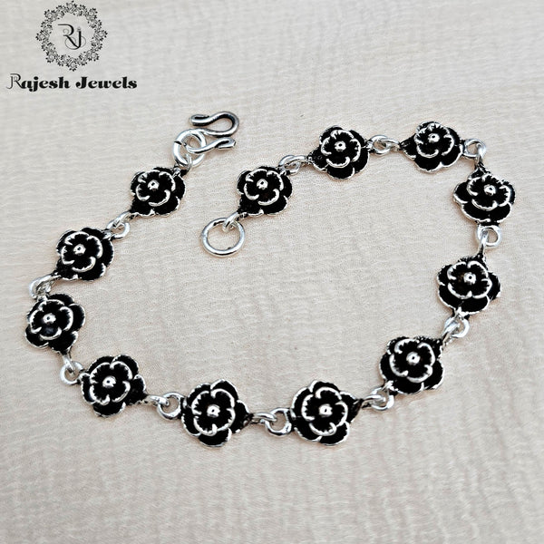 Blossomy Floral Oxidised Ladies Bracelet