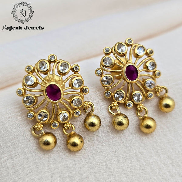 Delightful Gold Plated Earrings