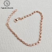 Alluring Rosegold Sleek Bracelet