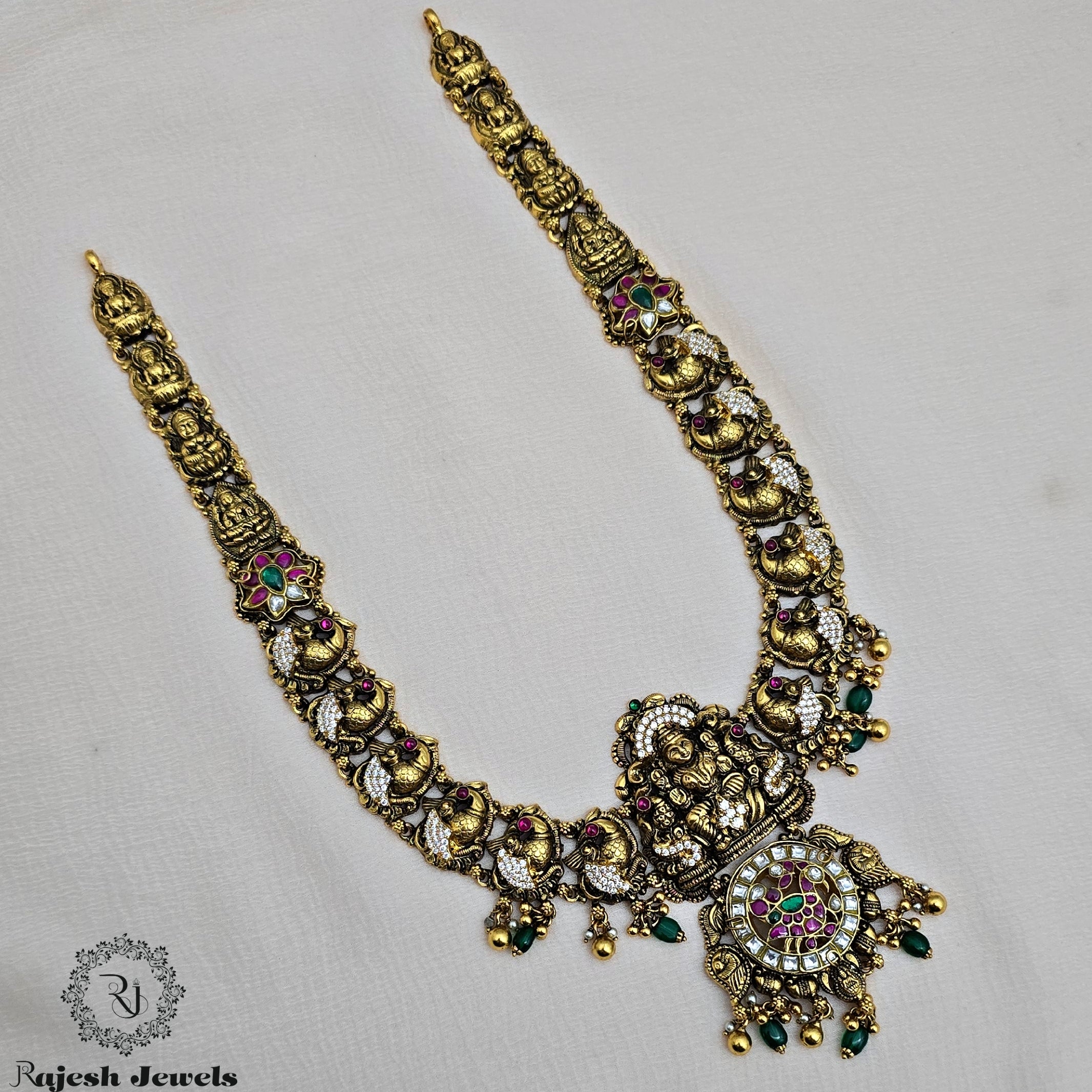 Fabulous Nakshi Kundan Long Haram