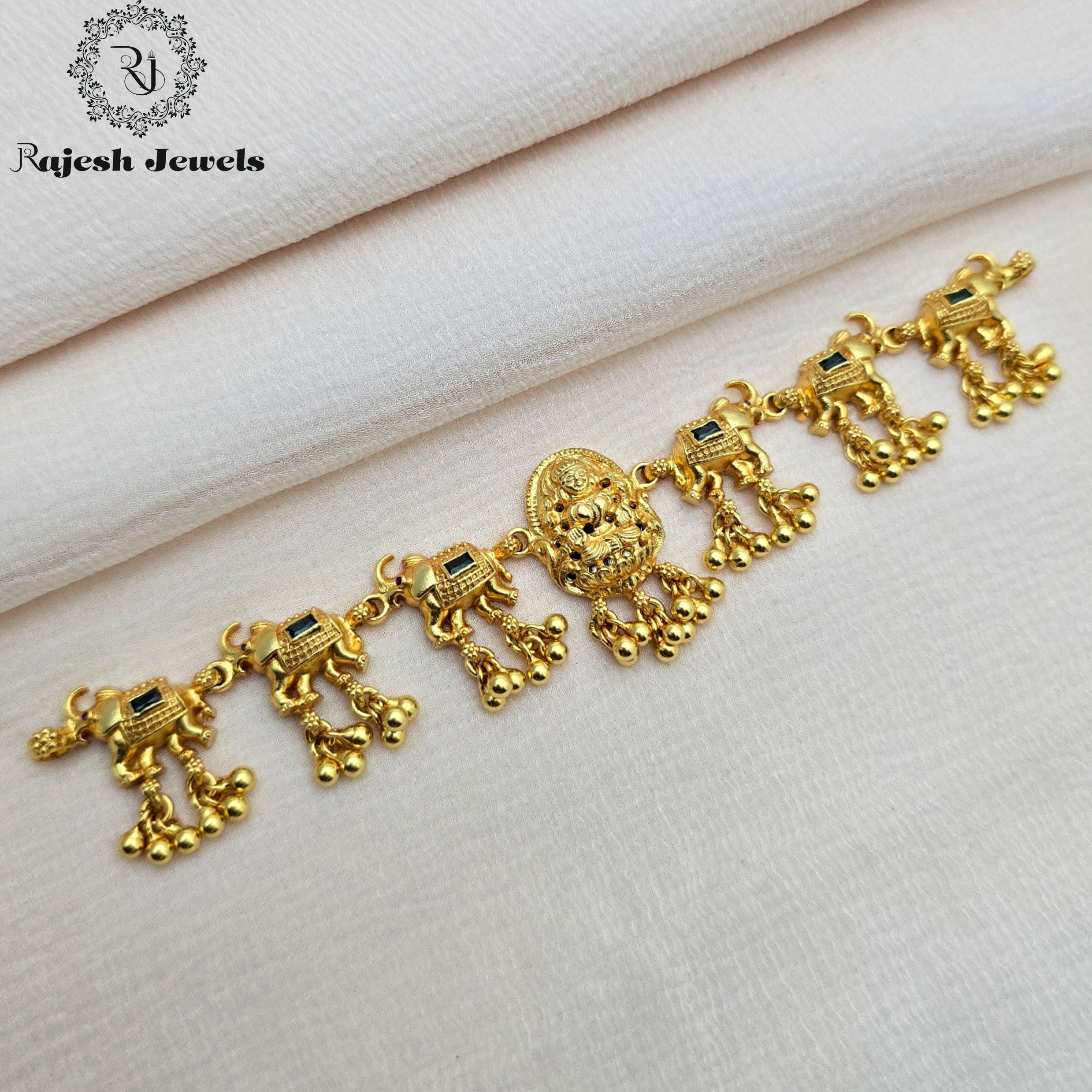 Captivating Elephant Gold Plated Choker