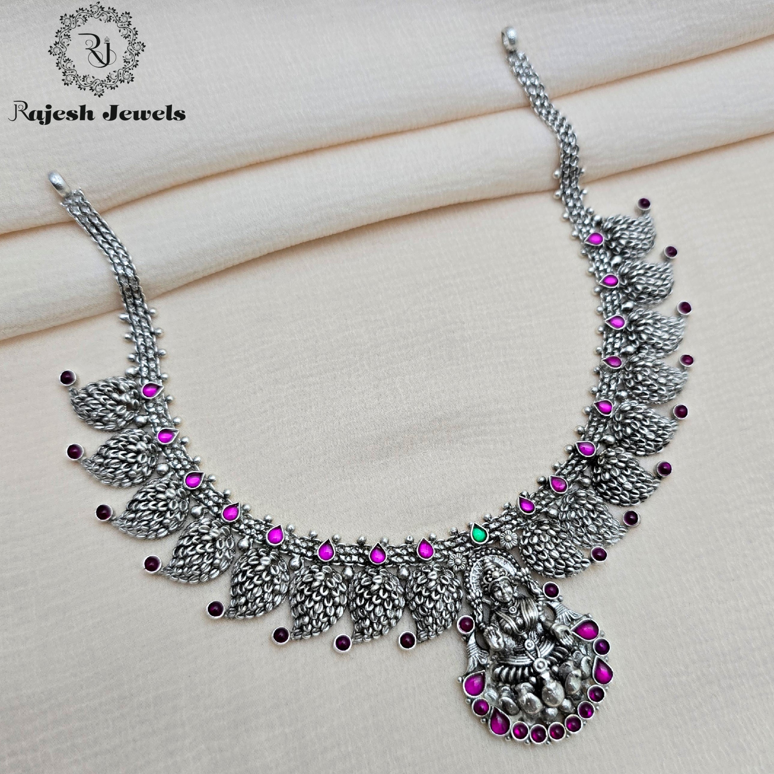 Authentic Mango Oxidised Neckpiece
