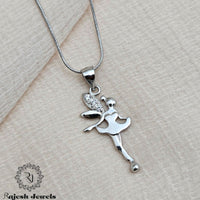Fabulous Cz Pendant & Chain