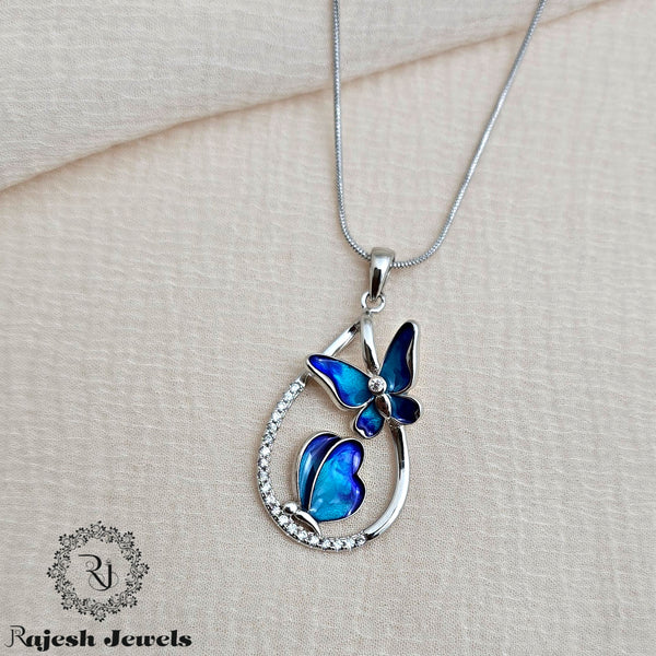 Mesmerizing Butterfly Pendant & Chain