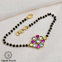 Shimmering Kundan Hand Mangalsutra