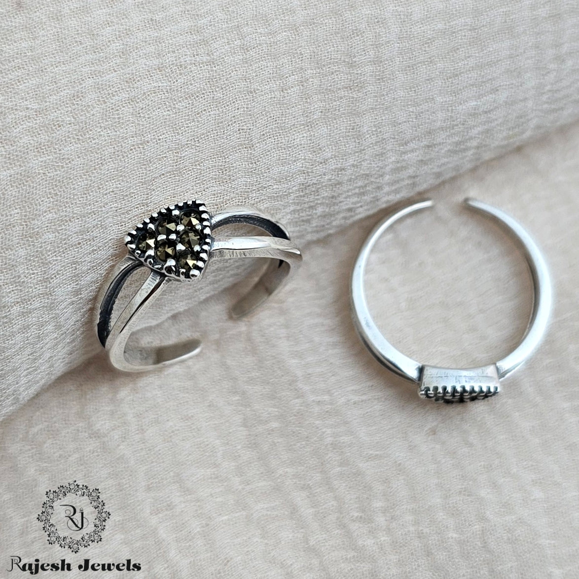 Classic Marcasite Toerings