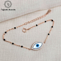 Efficient Cz Evil Eye Bracelet