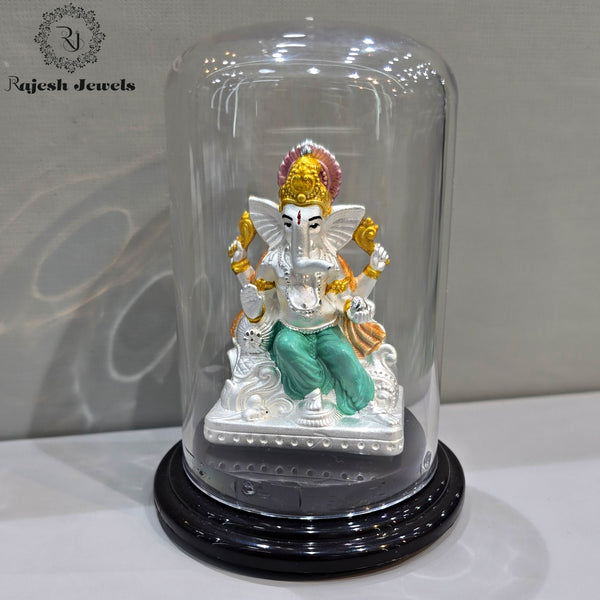 Divine Lord Ganesha 999 Silver Idol