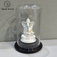 Abhayastha Ganesha 999 Silver Idol