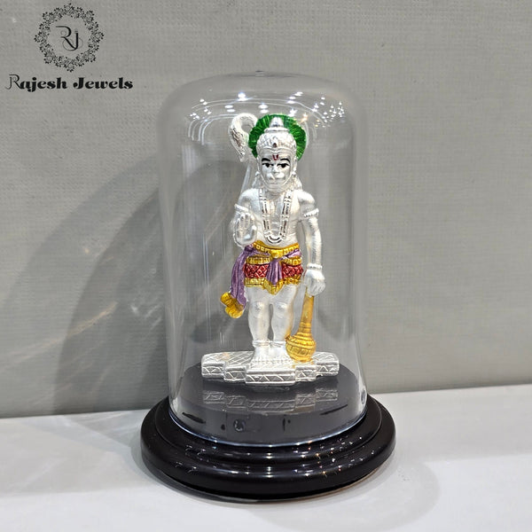 Standing Hanuman 999 Silver Idol