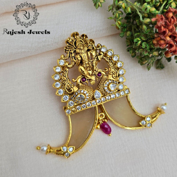 Glorified Lakshmi Narasmiha Nail Pendant