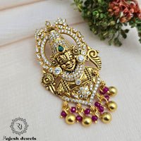 Lord Divine Balaji Gold Plated Pendent