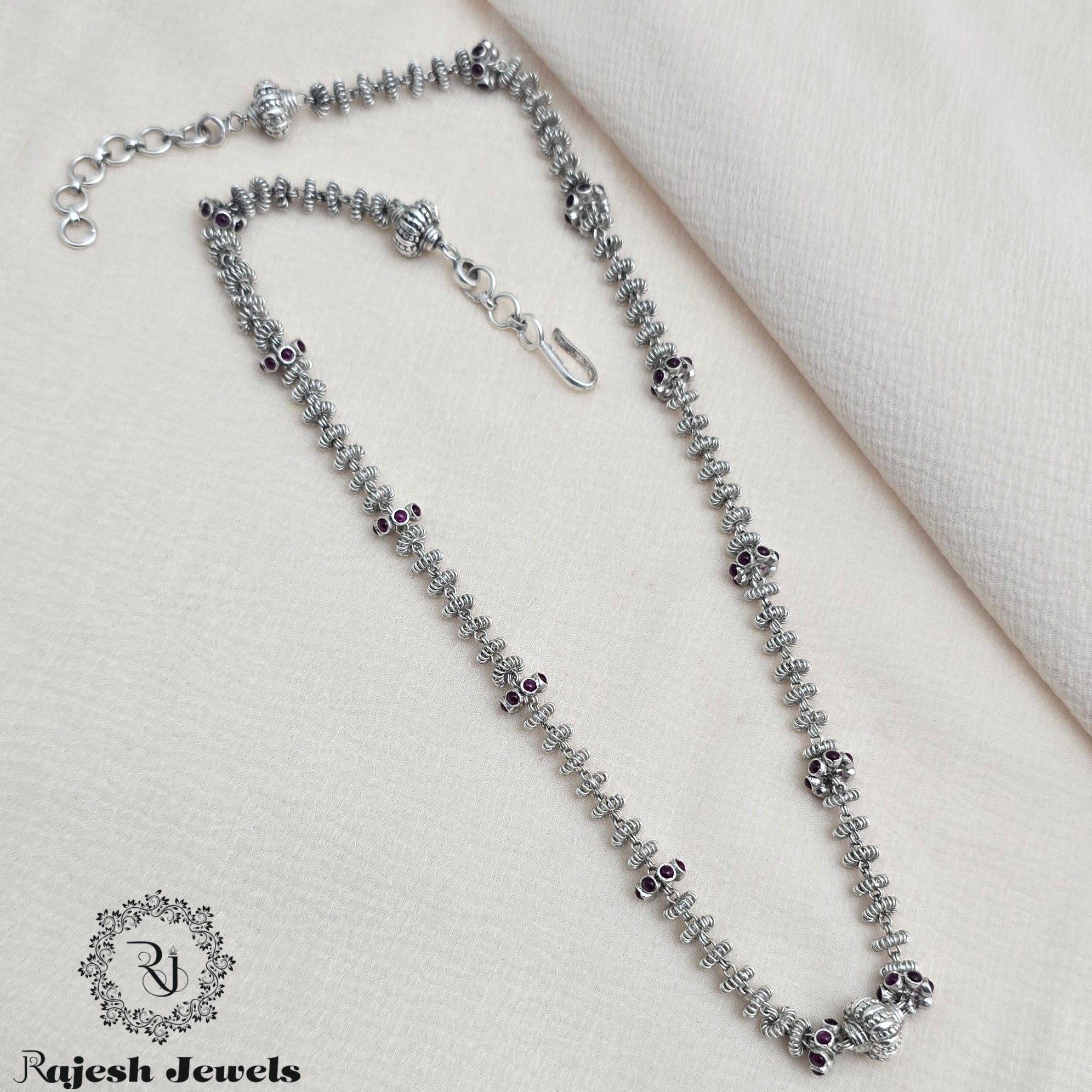 Captivating Oxidised Neckchain