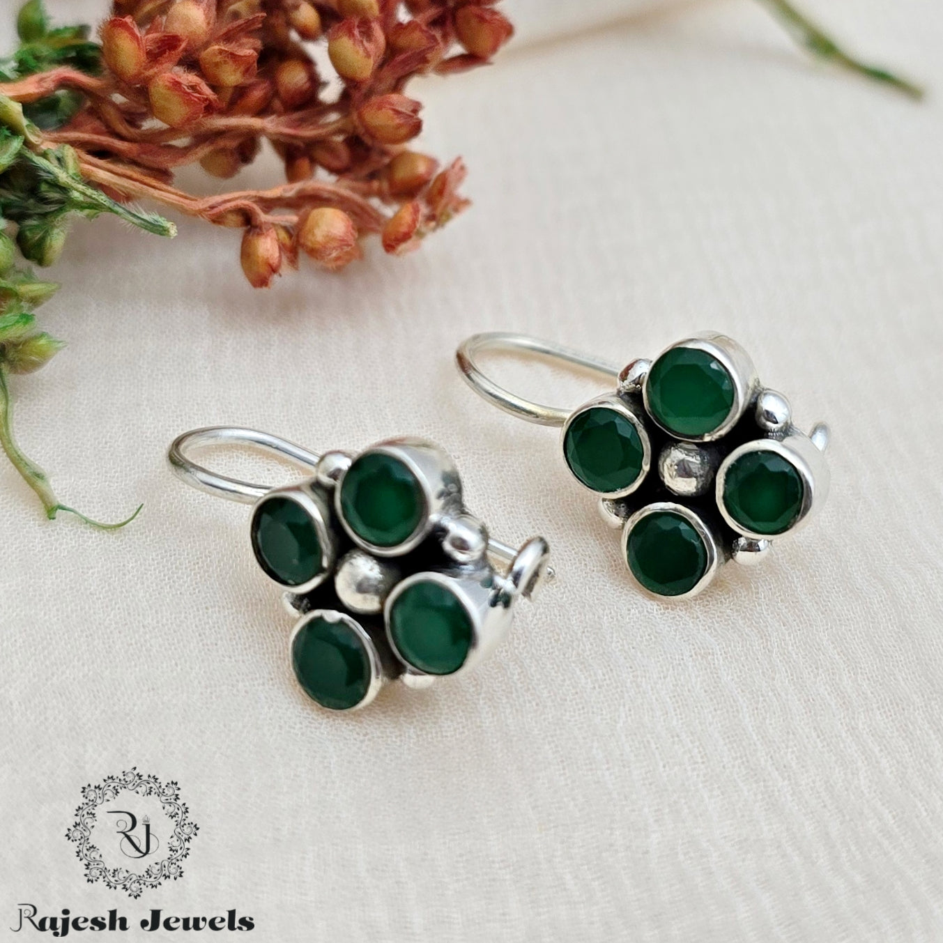 Fabulous Cut Stone Earrings
