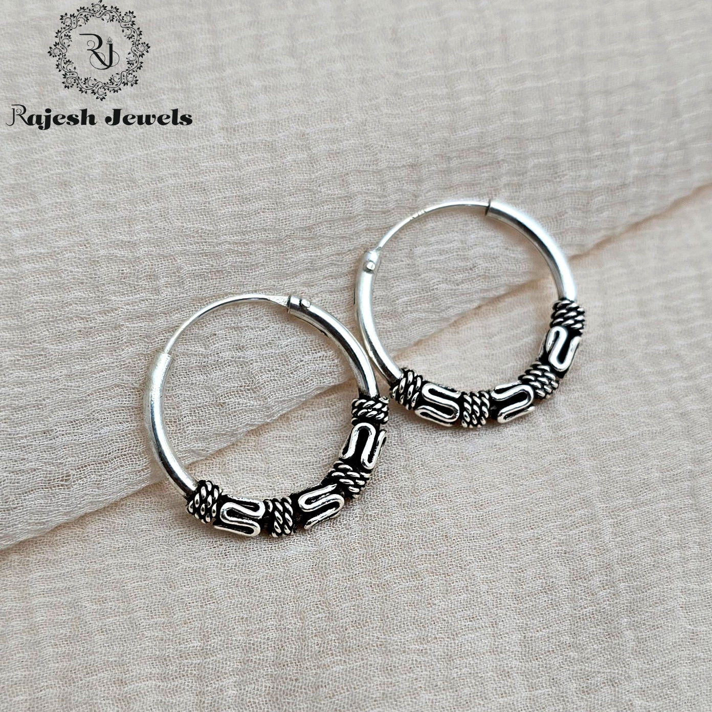 Fabulous Oxidised Bali Earrings