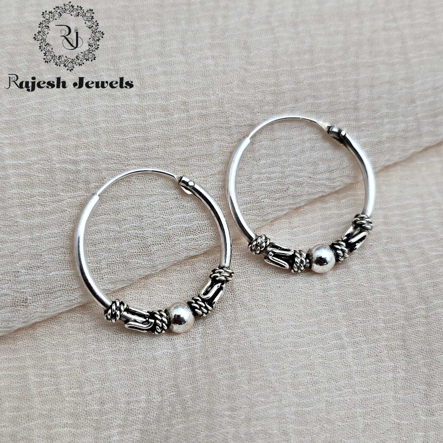 Alluring Oxidised Bali Earrings