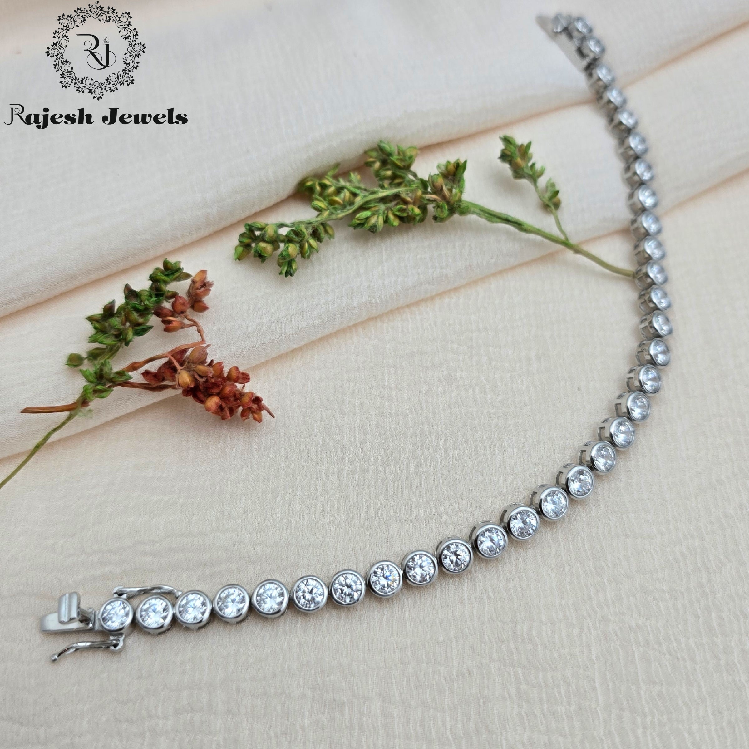 Wonderful Solitaire Cz Tennis Bracelet