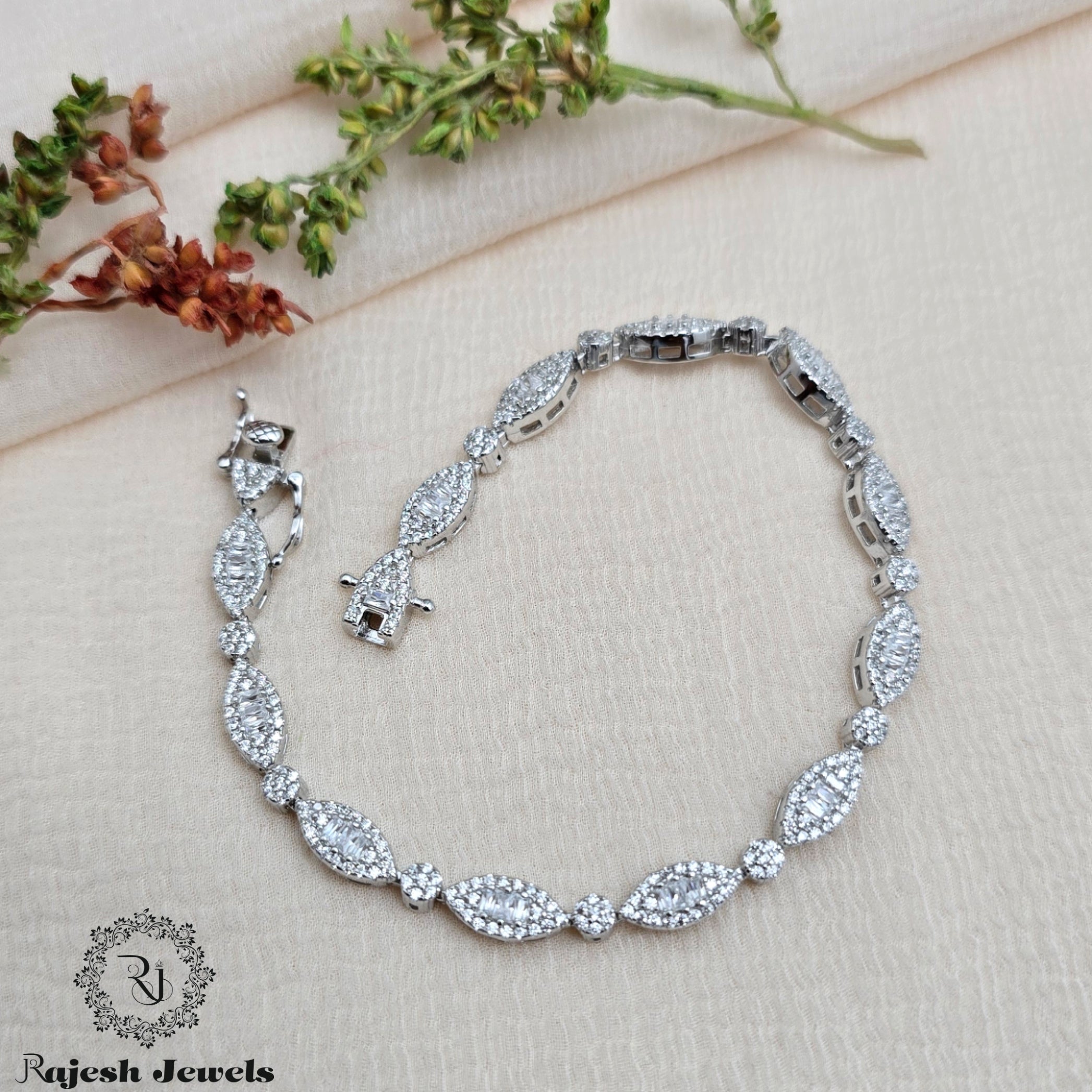 Alluring Cz Tennis Bracelet
