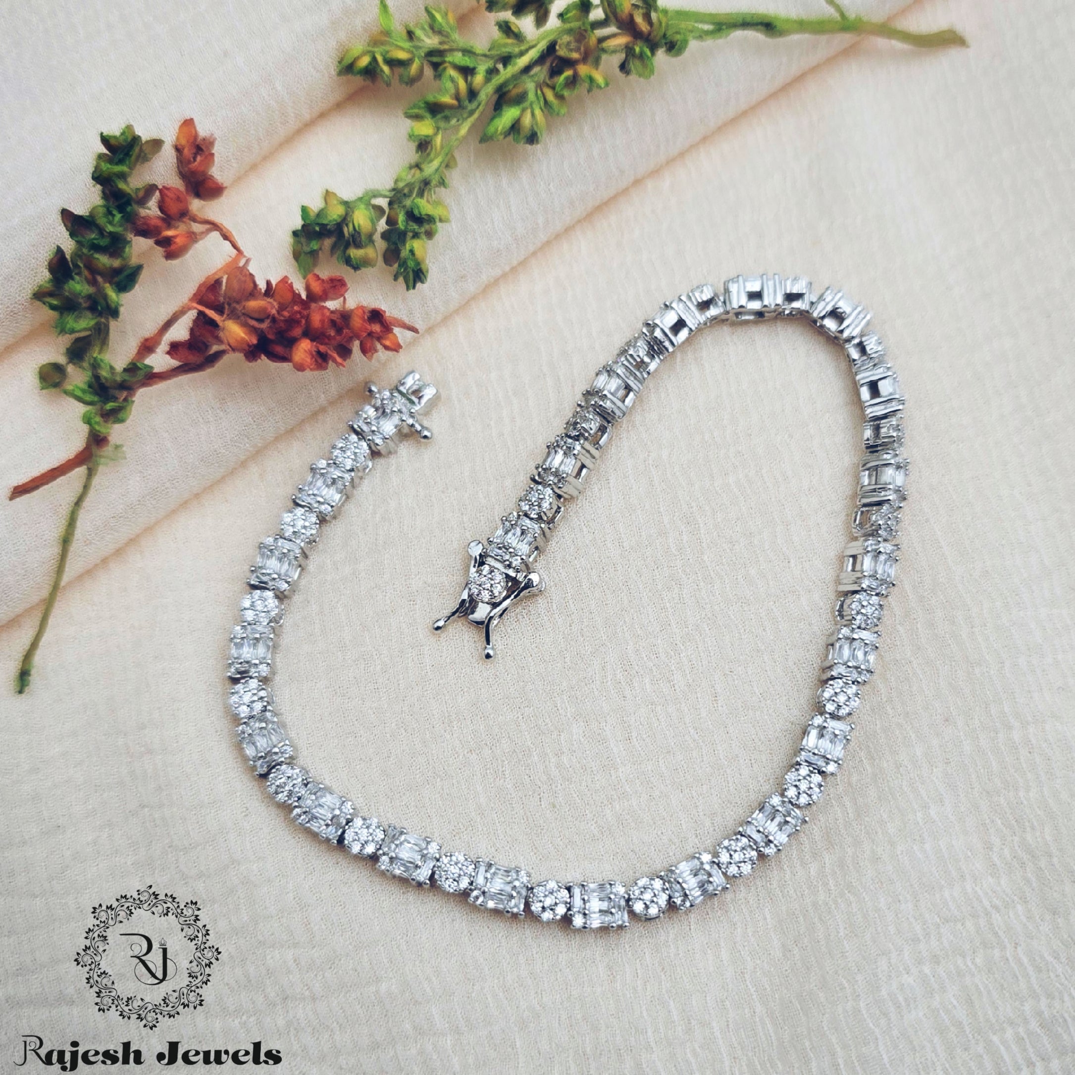 Electrifying Tennis Bracelet